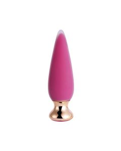 Doro Plus Vibrating Anal Plug with Remote Control - Pink